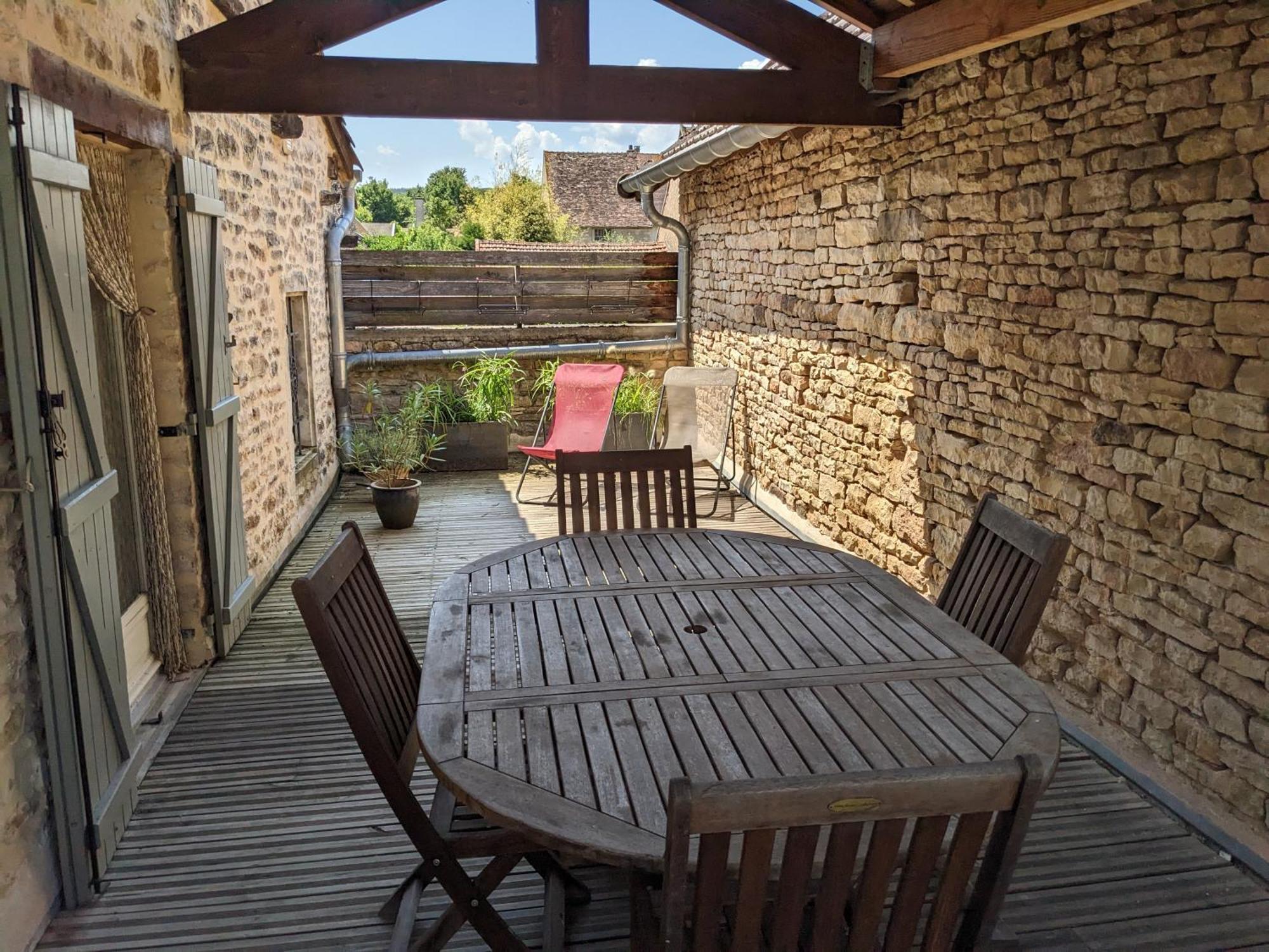 La Terrasse - Old Winemaker'S Cottage In St Gengoux Saint-Gengoux-le-National Exterior foto