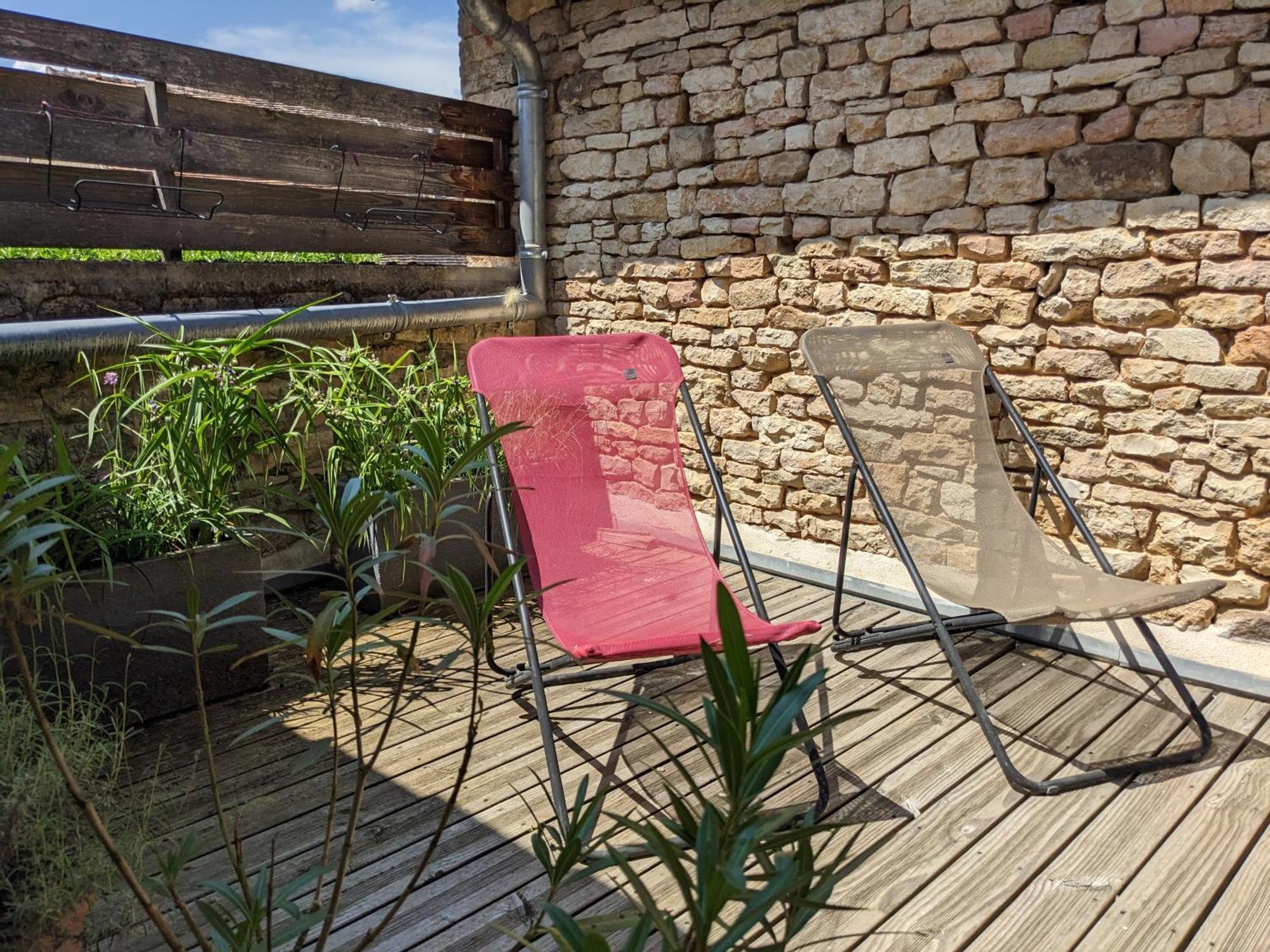 La Terrasse - Old Winemaker'S Cottage In St Gengoux Saint-Gengoux-le-National Exterior foto